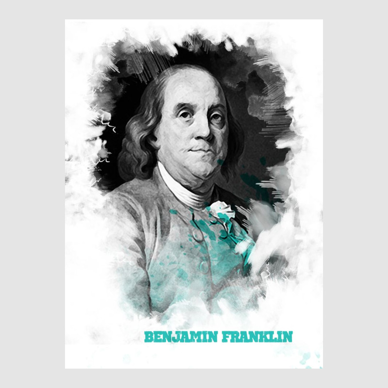 Benjamin Franklin Painting Art Exclusive T-shirt | Artistshot