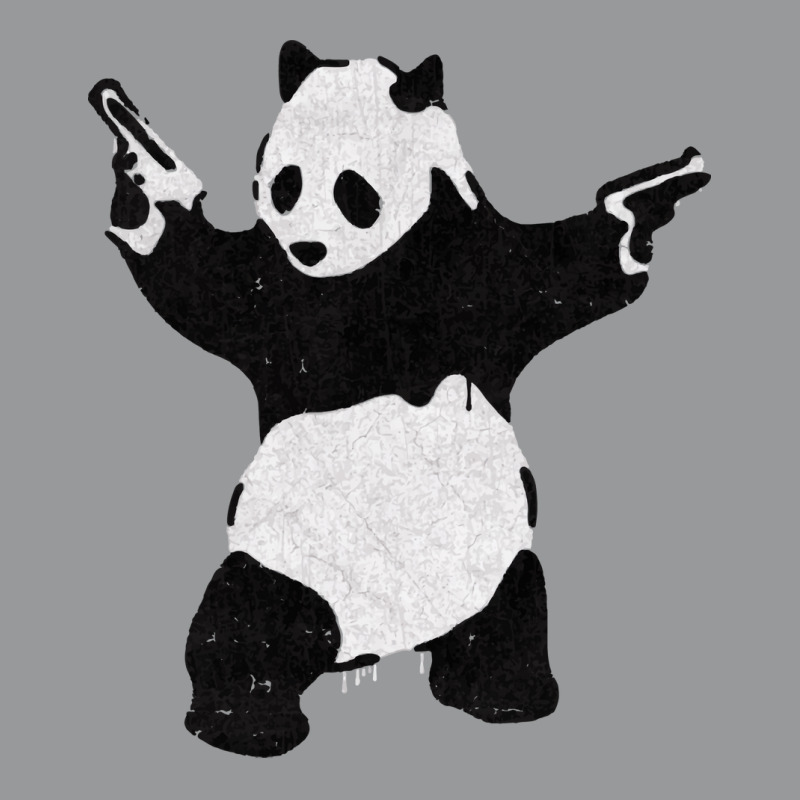 Banksy Armed Panda With Guns Green Unisex Hoodie by zwicklruhsanw | Artistshot