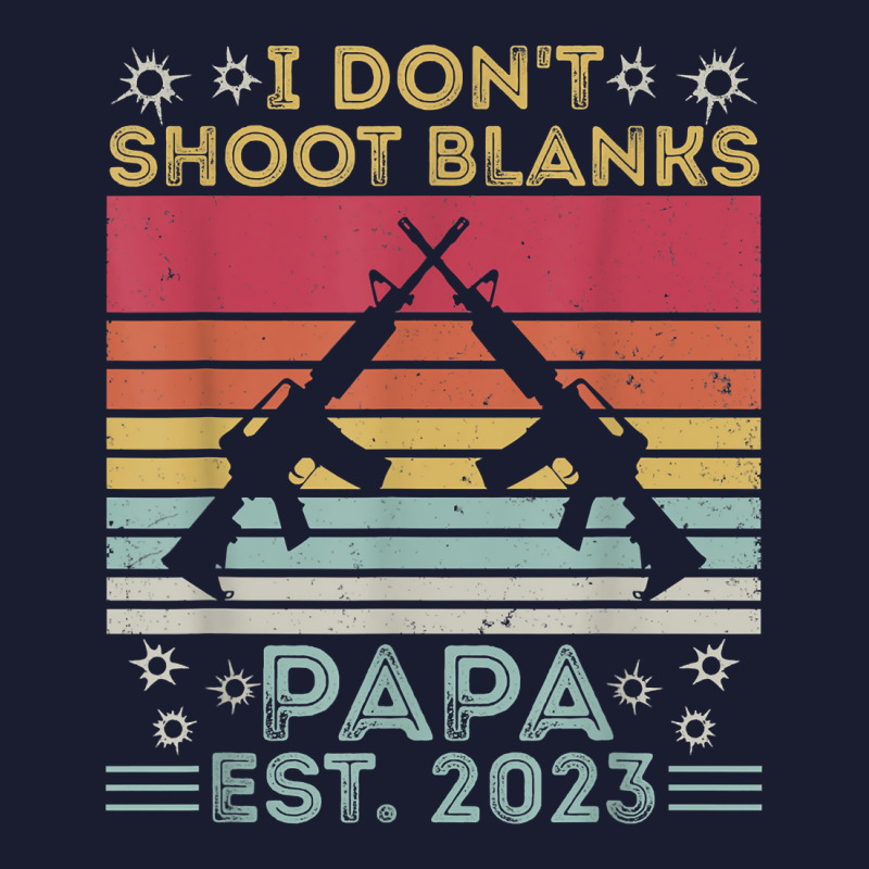 Father's Day I Don't Shoot Blanks Huntin' Papa Est. 2023 T Shirt Women's V-Neck T-Shirt by pearleql2katnik | Artistshot