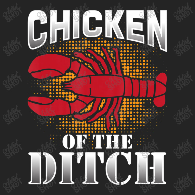 Chicken Ditch Crawfish Cajun Crayfish Food Party 3/4 Sleeve Shirt | Artistshot