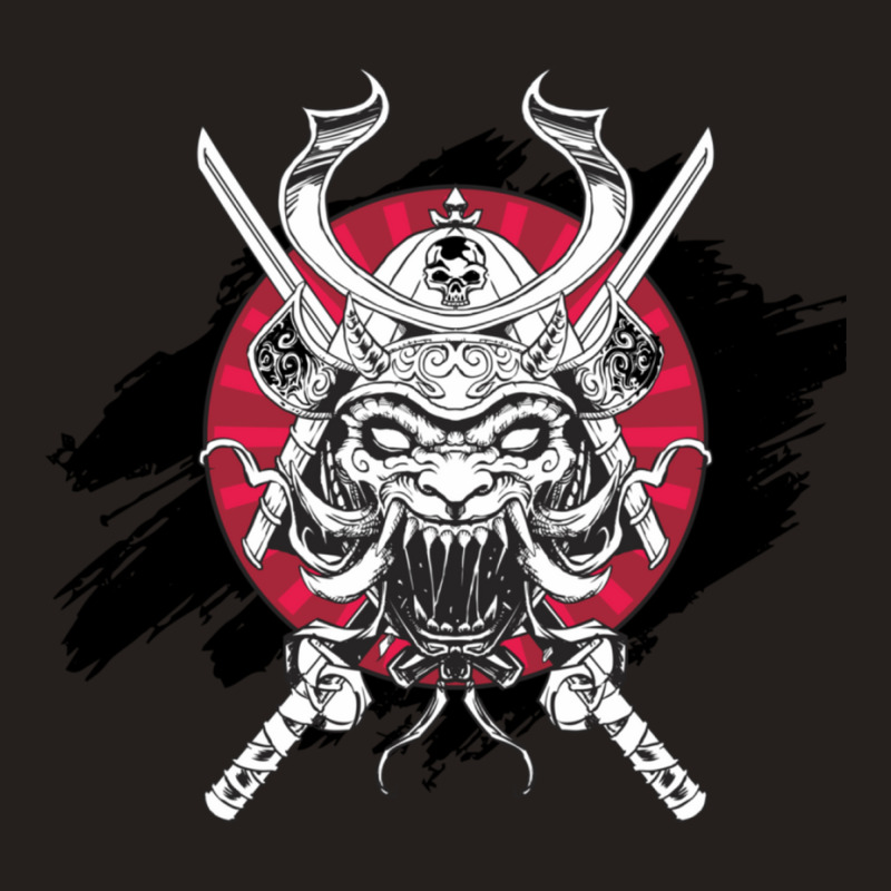 Samurai Skull Tank Top by apolitery | Artistshot