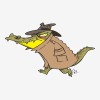 Aligator Crocodile Cartoon Adjustable Cap | Artistshot