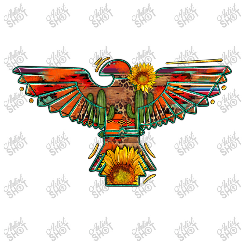 Thunderbird  Wild Soul With Sunflower Serape Aztec Stainless Steel Water Bottle | Artistshot