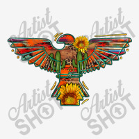 Thunderbird  Wild Soul With Sunflower Serape Aztec Bicycle License Plate | Artistshot