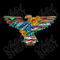 Thunderbird With Usa Flag And Sunflowers Toddler Sweatshirt | Artistshot