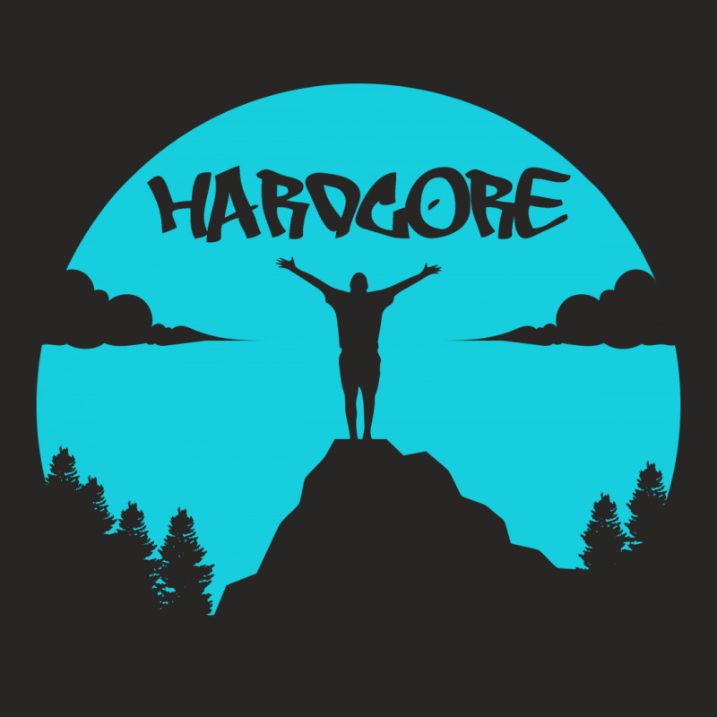 Hardcore Ladies Fitted T-Shirt by Gurkan | Artistshot