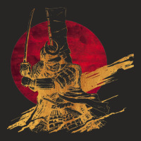 Samurai Warrior Japanese Design Ladies Fitted T-shirt | Artistshot