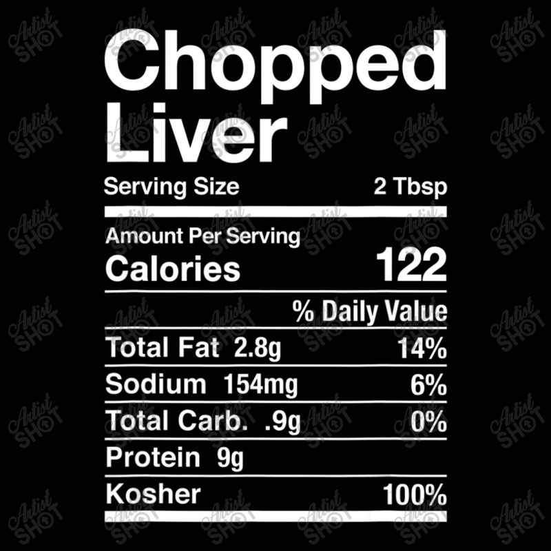 Chopped Liver Nutrition Facts Jewish Kosher Food Hanukkah Zipper Hoodie | Artistshot