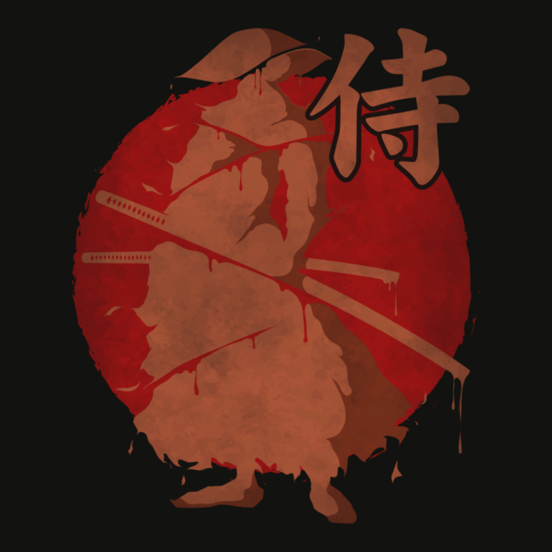 Samurai Warrior Scorecard Crop Tee by apolitery | Artistshot