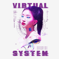 Futuristic Aesthetic Cyberpunk Style Virtual Cyborg T Shirt Adjustable Cap | Artistshot