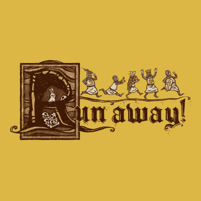 Run Away Quote Classic T-shirt by jarleyletaifw | Artistshot