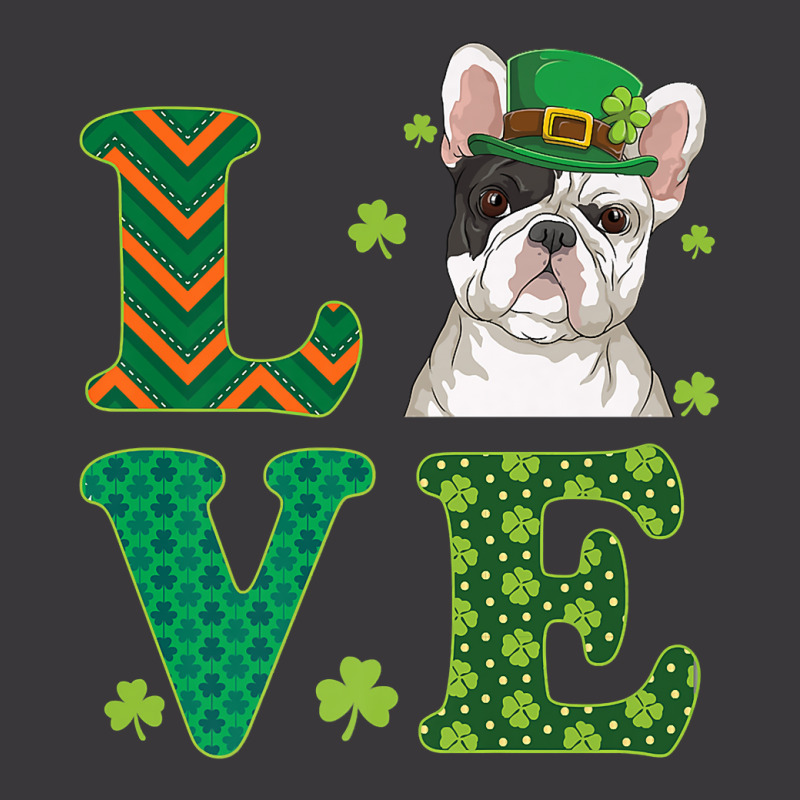 I Love My French Bulldog St. Patricks Day Funny Dog Lover Premium T Sh Ladies Curvy T-Shirt by atereabag | Artistshot