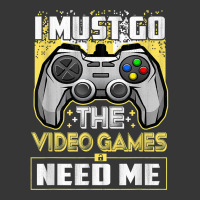 I Must Go The Video Games Need Me Funny Gamer Gaming T Shirt Toddler Hoodie | Artistshot