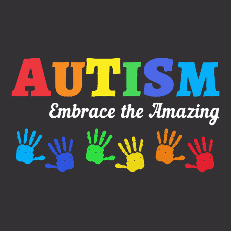 Autism T  Shirt Autism Awareness Embrace The Amazing T  Shirt Vintage Hoodie by vmcdermott132 | Artistshot