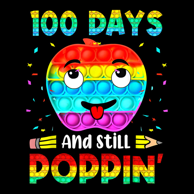 Happy 100 Days Of School And Still Poppin 100th Day Pop It T Shirt Youth Hoodie | Artistshot