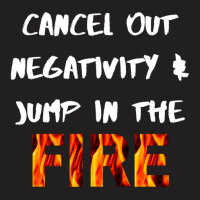 Cancel Out Negativity T-shirt | Artistshot