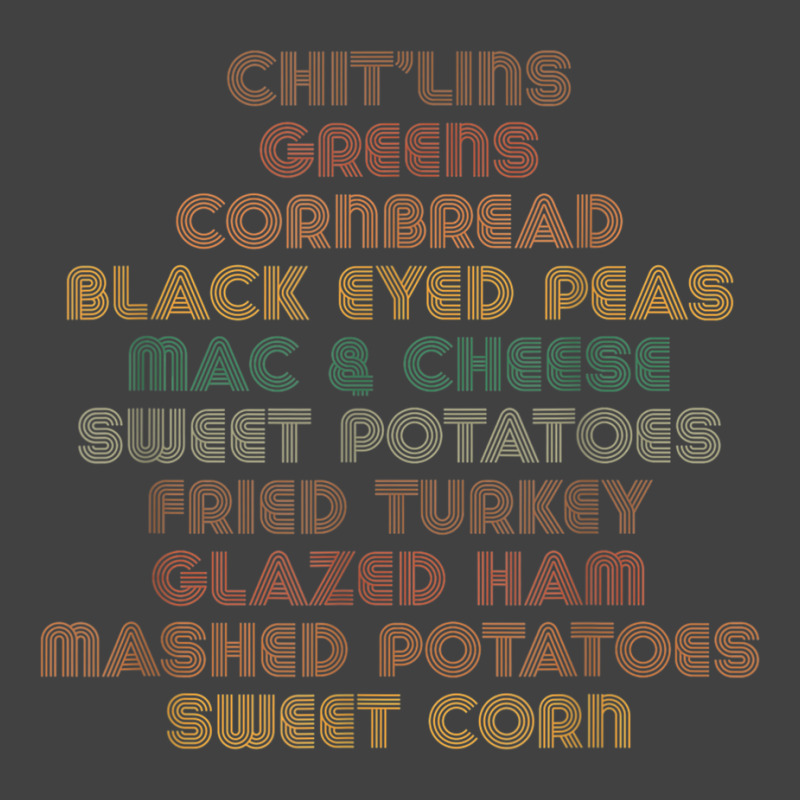 Chitterlings Greens Cornbread Soul Food Black Thanksgiving T Shirt Vintage T-Shirt by jessen | Artistshot