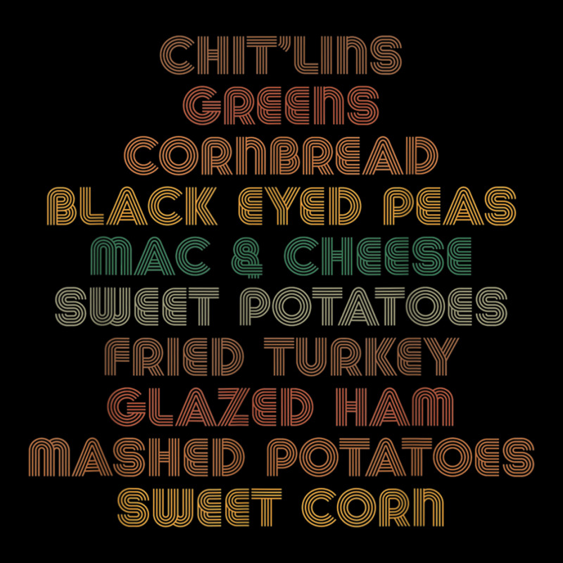 Chitterlings Greens Cornbread Soul Food Black Thanksgiving T Shirt Unisex Jogger by jessen | Artistshot