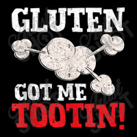 Gluten Got Me Tootin Wheat Barley Free Joke Zipper Hoodie | Artistshot