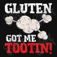 Gluten Got Me Tootin Wheat Barley Free Joke Baby Bibs | Artistshot