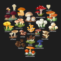 Artistshot Hot Trend Mushroom Shirt Mushroom Mycology Fungi Foraging M Classic T-shirt | Artistshot