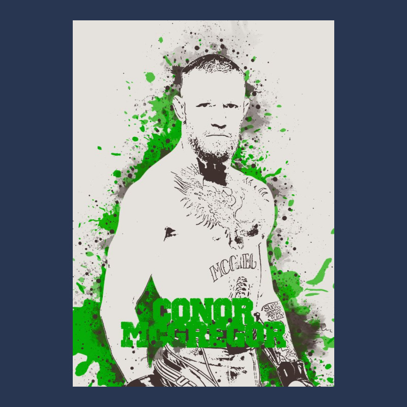 Conor Mcgregor Painting Art Men Denim Jacket | Artistshot