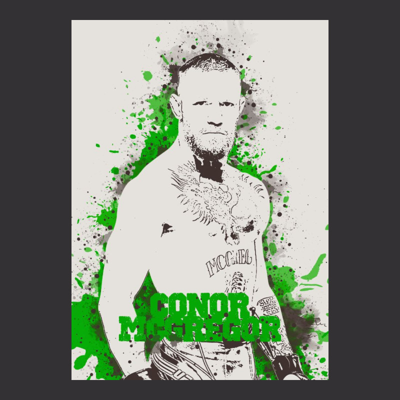 Conor Mcgregor Painting Art Vintage Hoodie And Short Set | Artistshot