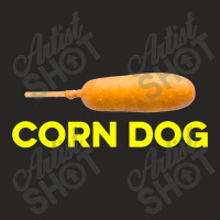 Corn Dog Sausage Hot Dog On Stick Food Lover Ladies Fitted T-shirt | Artistshot