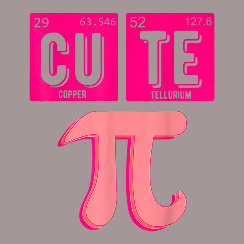 Cute Pie Pi Day Cutie Math Periodic Table Pink Math Teacher T Shirt Vintage Short | Artistshot