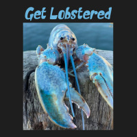 Funny Jumpscare Lobster Meme Blue Crustacean T Shirt Classic T-shirt | Artistshot