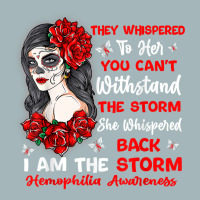 I Am The Storm Afro Hippie Hemophilia Warrior T Shirt Unisex Sherpa-lined Denim Jacket | Artistshot