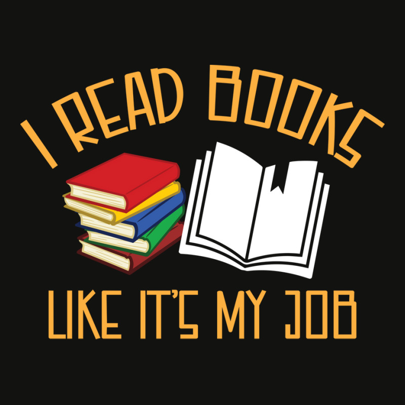 I Read Books Like Its My Job Book Lover 80s Scorecard Crop Tee by ankahdll6 | Artistshot