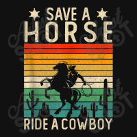 Horse Riding Adult Joke Save A Horse Ride A Cowboy Skinny Tumbler | Artistshot