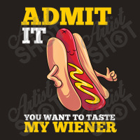 Hot Dog Sausage Joke Pun Bread Fast Food Tank Top | Artistshot