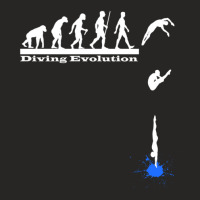 Springboard Diving Evolution Sport Platform Diver Gift Ladies Fitted T-shirt | Artistshot