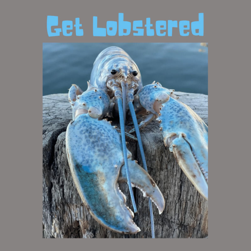 Funny Jumpscare Lobster Meme Blue Crustacean  Get Lobstered Adjustable Cap | Artistshot