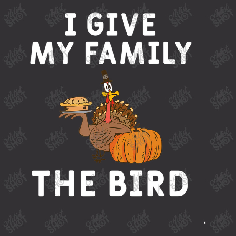 I Give My Family The Bird Turkey Joke Thanksgiving Season Vintage Short | Artistshot