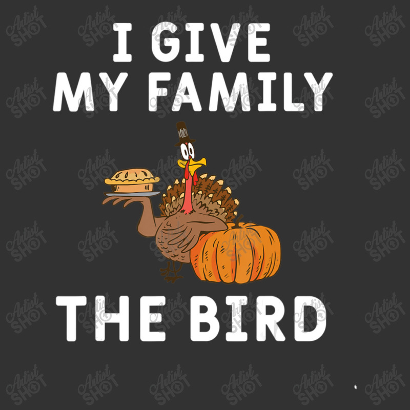 I Give My Family The Bird Turkey Joke Thanksgiving Season Baby Bodysuit | Artistshot