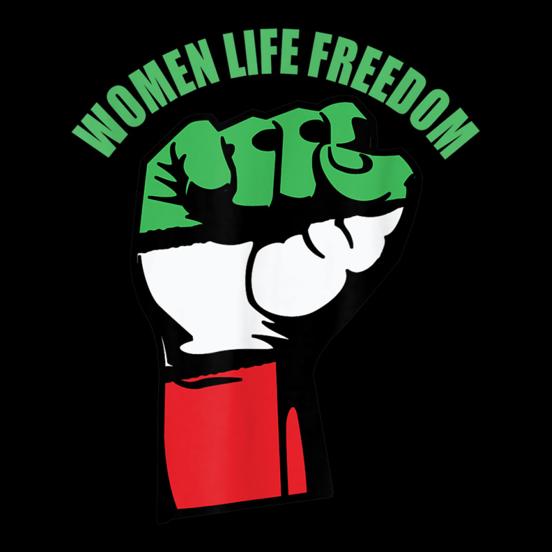 Women Life Freedom Iran Flag Cute Women Of Iran Support Pocket T-Shirt by JennetteMichelleBrink | Artistshot