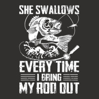 Fishing She Swallows Everytime I Bring My Rod Out Champion Hoodie | Artistshot