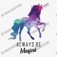 Unicorn Always Be Magical (black Text) Ladies Fitted T-shirt | Artistshot