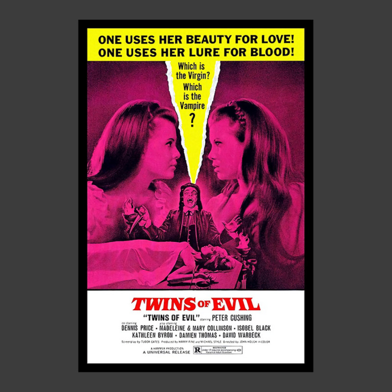 Vintage Movie Poster Horror Art Twins Of Evil Men's Polo Shirt | Artistshot