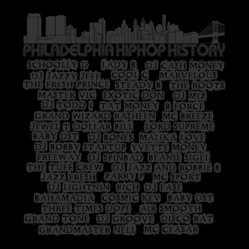 Artistshot Trending Philadelphia Hip Hop History (2) Men's Long Sleeve Pajama Set | Artistshot