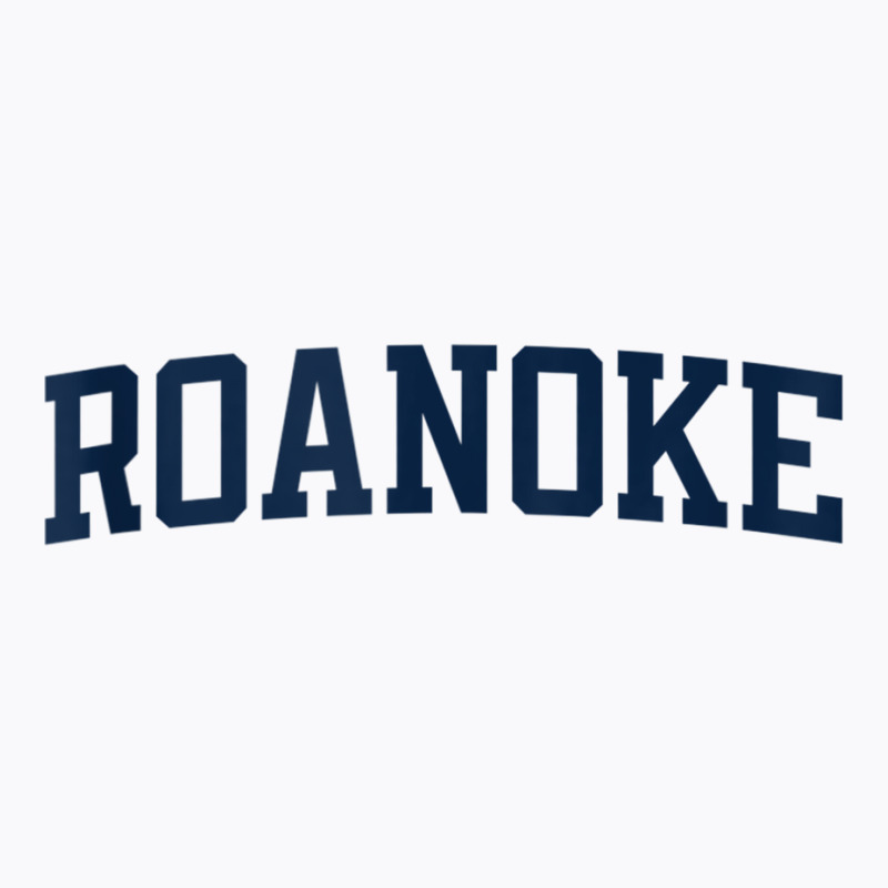 Roanoke Virginia Collegiate Style Varsity Block Letter Tank Top T-shirt | Artistshot