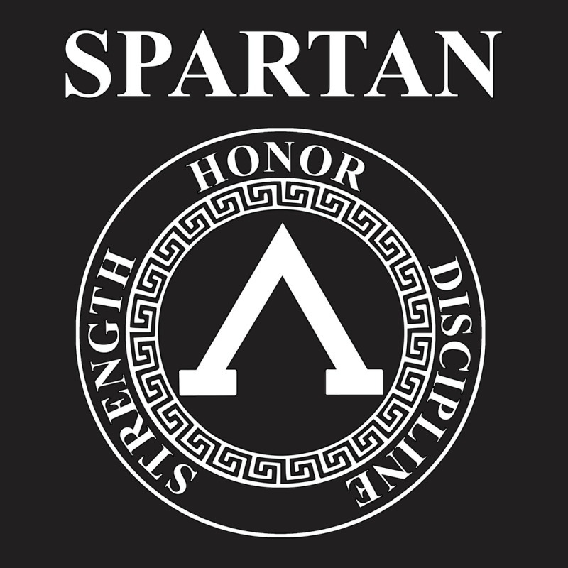 Spartan Shield Virtues Of Sparta Classical Greece T-shirt | Artistshot