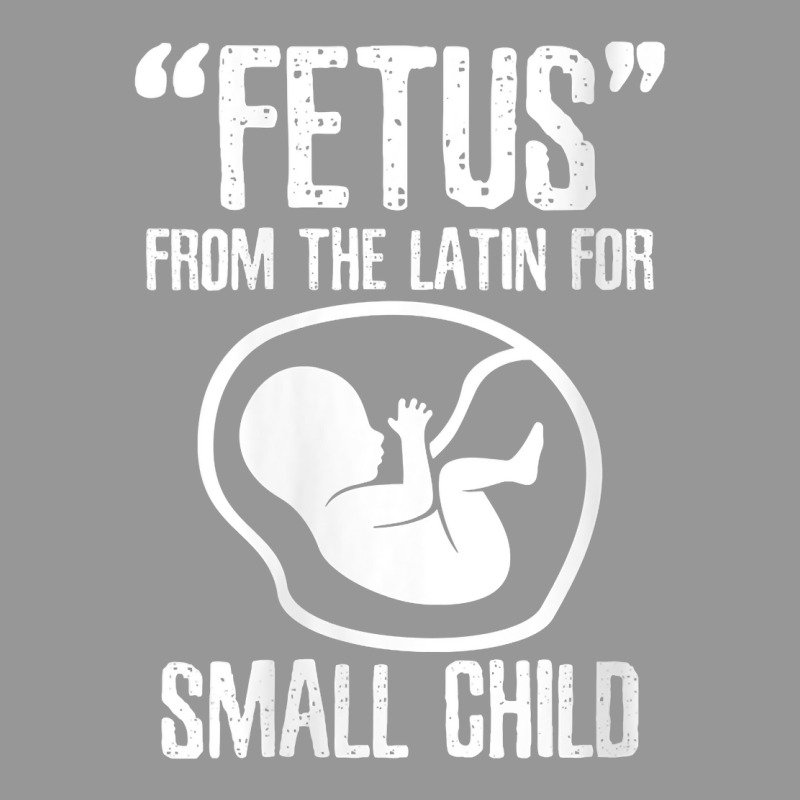 Womens Fetus Latin For Small Child V Neck T Shirt Women's V-Neck T-Shirt by wiltoban | Artistshot