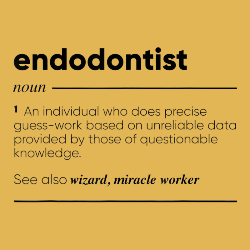 Endodontist Definition Vintage Hoodie And Short Set | Artistshot