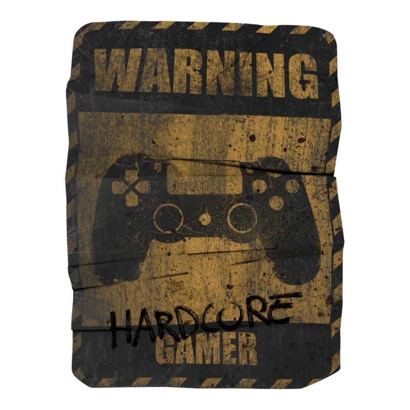 Warning Hardcore Gamer Zipper Hoodie | Artistshot