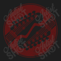 Electric Guitar Headstock Circle Light Theme Classic T-shirt | Artistshot