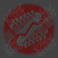 Electric Guitar Headstock Circle Light Theme Vintage T-shirt | Artistshot